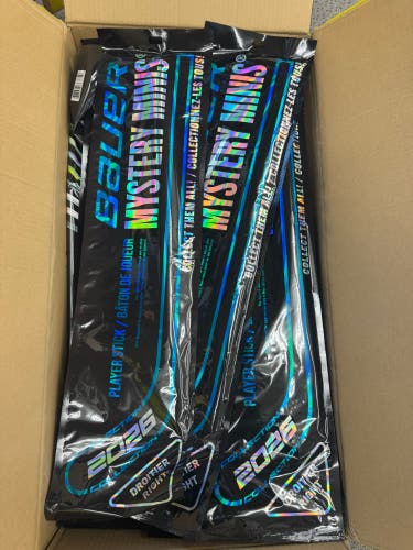 24 Pack 2026 Bauer Mystery Mini sticks Right hand (New)