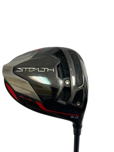 Used Taylormade STEALTH PLUS+ Mens Driver RH 9.0 Degree 11692-S000158606