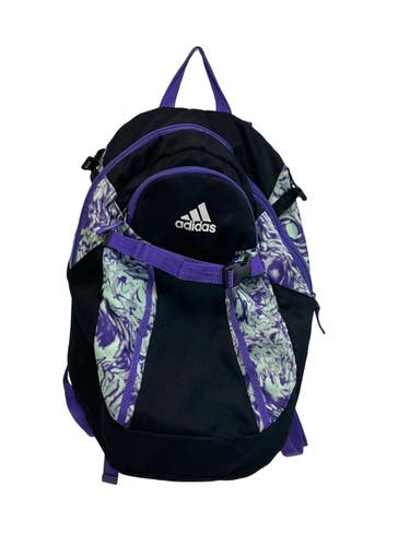 Used Adidas BACKPACK BB/SB Player Backpack Black And Purple 11692-S000158610