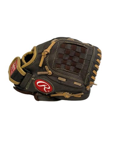 Used Rawlings HIGHLIGHT BB/SB Glove T-ball Brown 10" 11692-S000158615