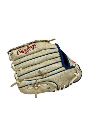 Used Rawlings PL90SSG BB/SB Glove T-ball White 9" 11692-S000158643