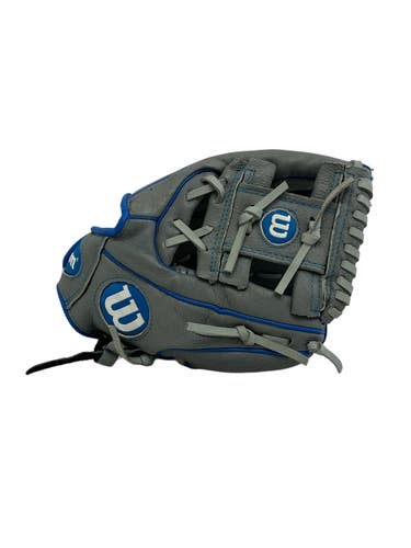 Used Wilson A450 BB/SB Glove RH Throw Grey 10 3/4" 11692-S000158642