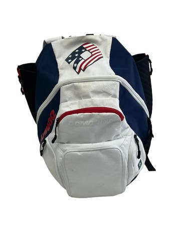 Used Demarini BB/SB BACKPACK BB/SB Player Backpack White/Royal/Red 11692-S000158564