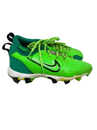 Used Nike TROUT BB/SB Cleats Green Junior 05.5 11692-S000158584