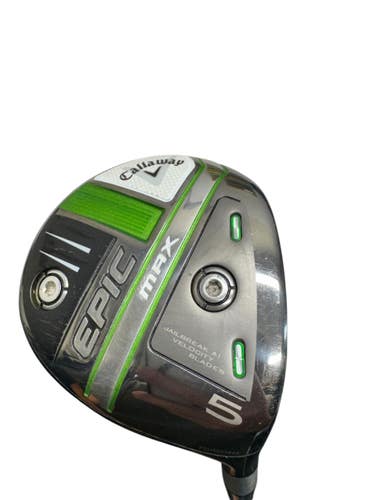 Used Callaway EPIC MAX Mens Fairway Wood RH 5 Wood 11835-S000212995