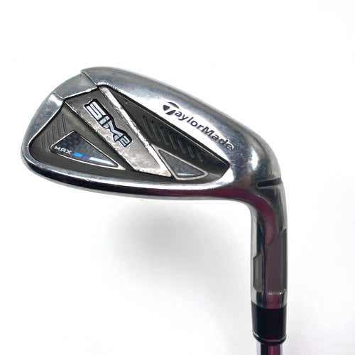 TaylorMade SIM2 MAX Approach Wedge AW KBS Tour 90 90g Stiff Steel Mens RH