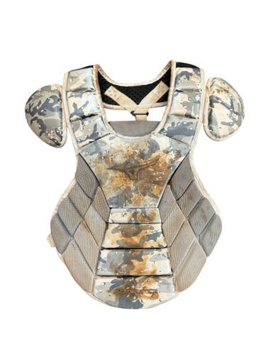 Used Mizuno SAMURAI Catchers Chest Protector Camouflage Adult 11835-S000211987