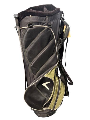 Used Callaway 3.8 LITE Mens Stand Bag Black 11835-S000213378