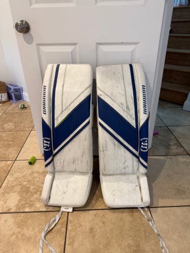 33" Warrior Ritual G6 E+ Goalie Leg Pads (Used)