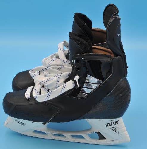San Jose Sharks game worn used pro stock True Nikolai Knyzhov skates Size 8-8.5