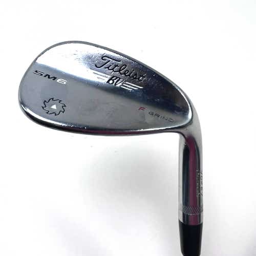 Titleist Vokey SM6 Tour Chrome Sand Wedge SW 54* 14 Bounce F-Grind SM6 Wedge RH