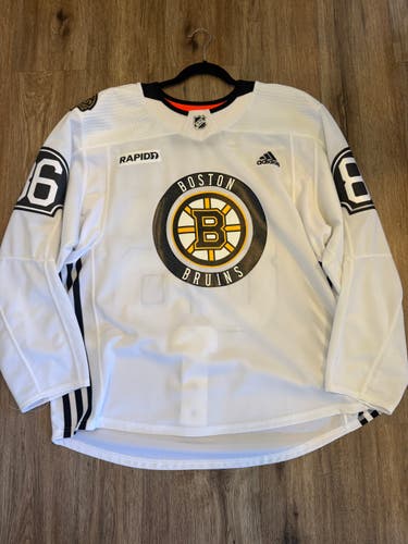 Boston Bruins Centennial Training Camp Adidas Practice Jersey Size 56 Made in Canada