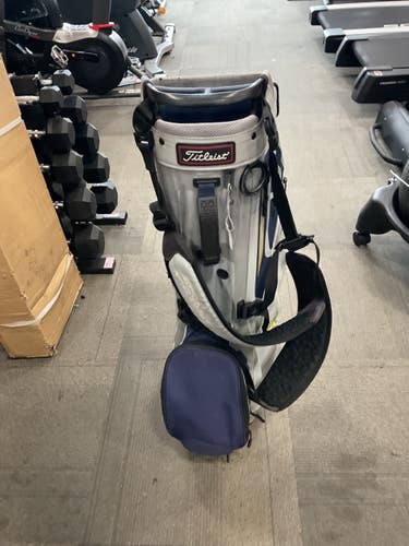 Used Titleist LITE STAND BAG Mens Stand Bag Grey 11614-S000245780