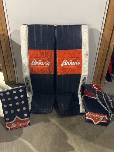 34" 2024 Brian's Iconik Regular Goalie Full Set Pro Stock (Used)
