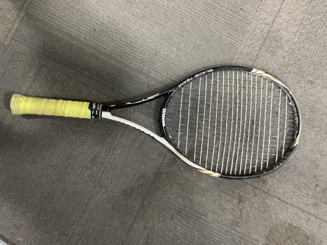 Used Wilson BLADE TEAM Adult Tennis Racquet Black Unknown 11614-S000245721