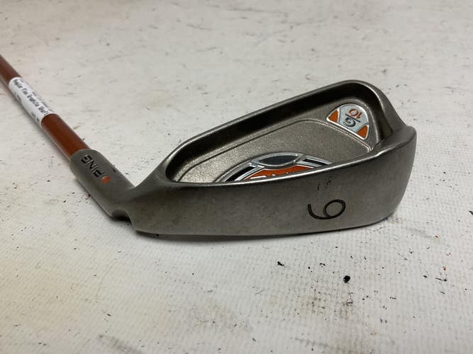 Used Ping G10 ORANGE DOT Mens Individual Iron RH 6 Iron 11855-S000211541