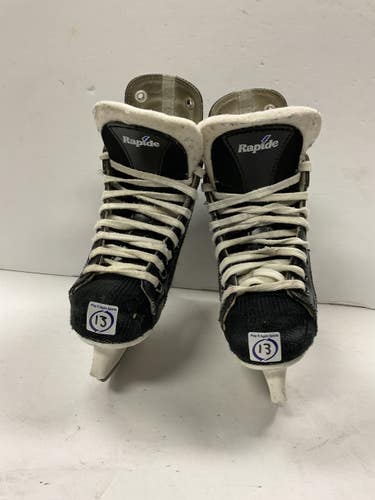 Used CCM RAPIDE 101 Youth Hockey Skate Black Youth 13.0 11855-S000211471