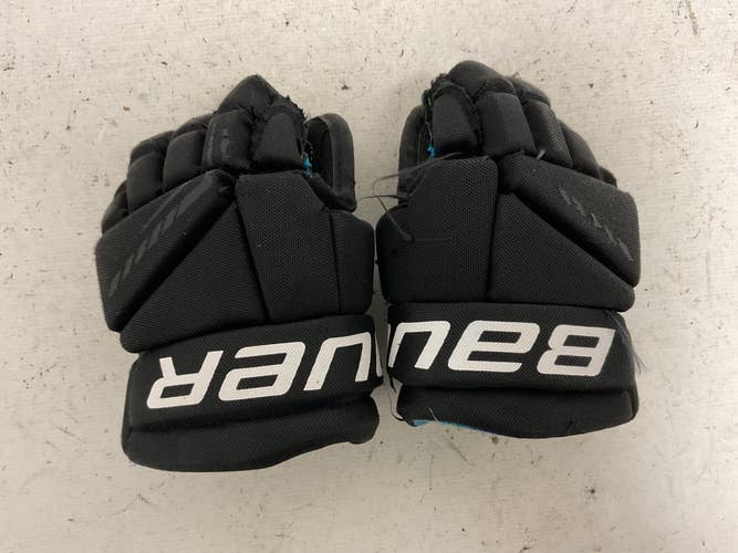 Used Bauer X Youth Gloves Black And Royal Blue 8" 11855-S000211465