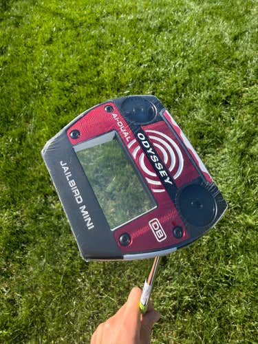 Odyssey Ai-DUAL Jailbird Mini DB Putter 35" +HC NEW