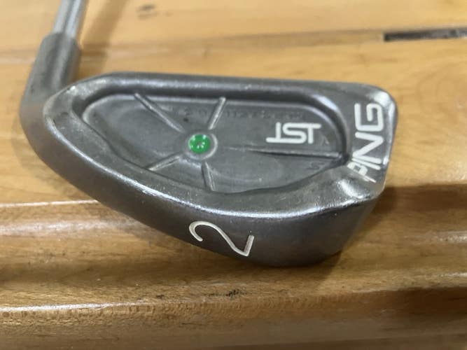 Ping IST 2-Iron, Driving Iron, Green Dot, JZ Steel Stiff Shaft, 39.5", Excellent