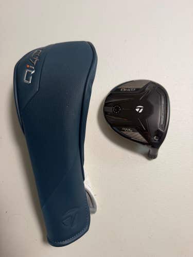 TaylorMade Qi4D Max Lite 5-Wood 18 +HC Head Only NICE