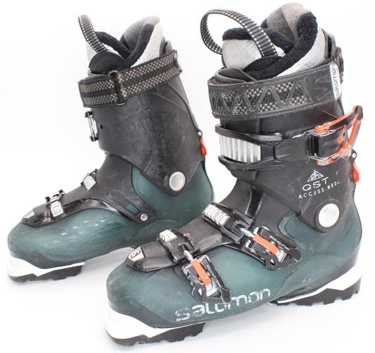 Salomon QST Access R80 GW Adult Ski Boots - Size 8 / Mondo 26 Used