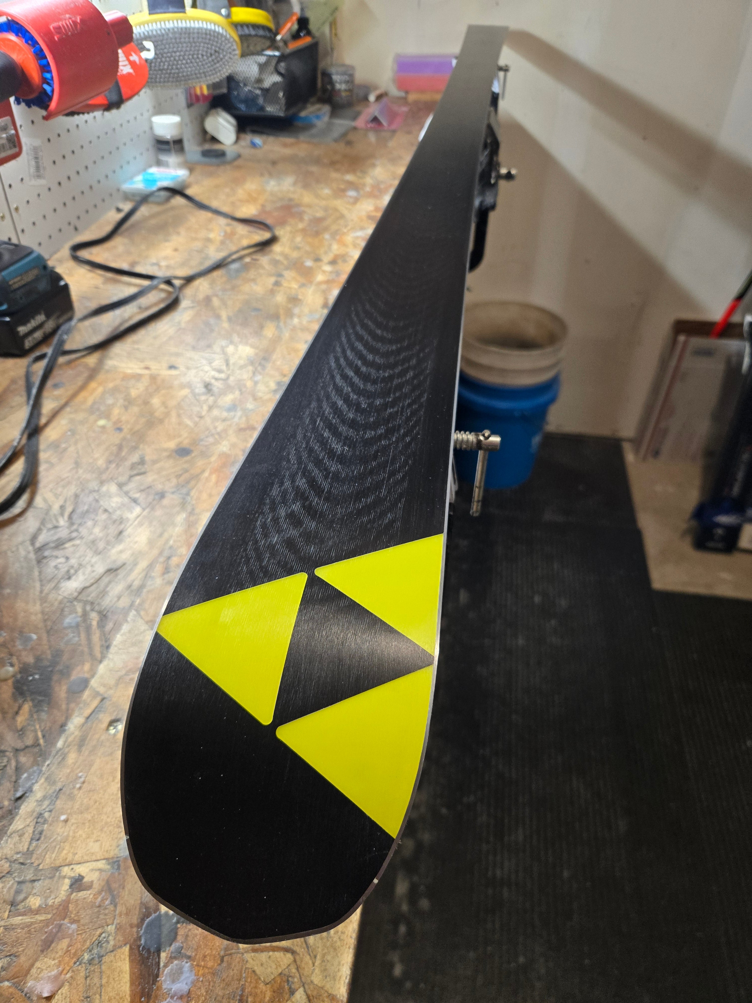 Unisex Fischer Racing 183 cm RC4 GS Skis Without Bindings (Used