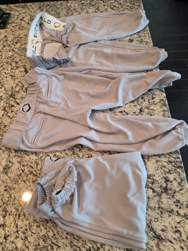 Gray Unisex EvoShield Game Pants (New)