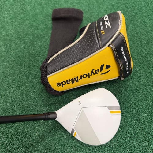 TaylorMade RBZ Stage 2 #3 Fairway Wood MRH Regular Flex 60g Graphite Shaft w/HC