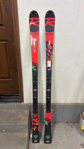 Men's Rossignol Hero FIS SL Pro 165 cm Racing Skis (Used)