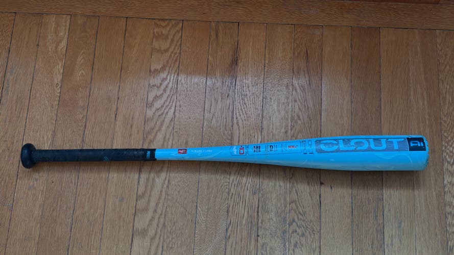 2025 Rawlings Clout AI Hybrid USABat Certified Bat (-10) 19 oz 29" (Used)