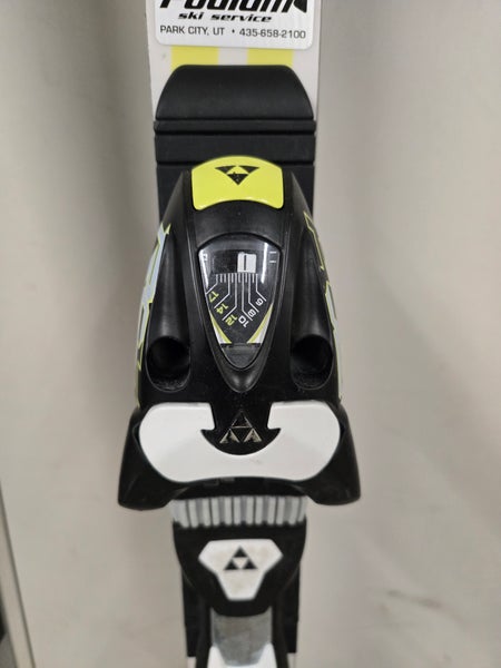 Unisex Fischer 188 cm Racing RC4 WC GS Skis With Bindings Max Din