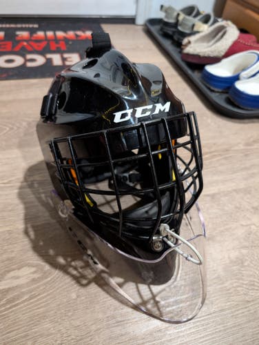 Senior X Small 2023 CCM Axis 1.9 Goalie Mask (Used)