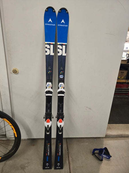 Men's Dynastar 165 cm Speed Omeglass WC FIS SL Skis With Bindings