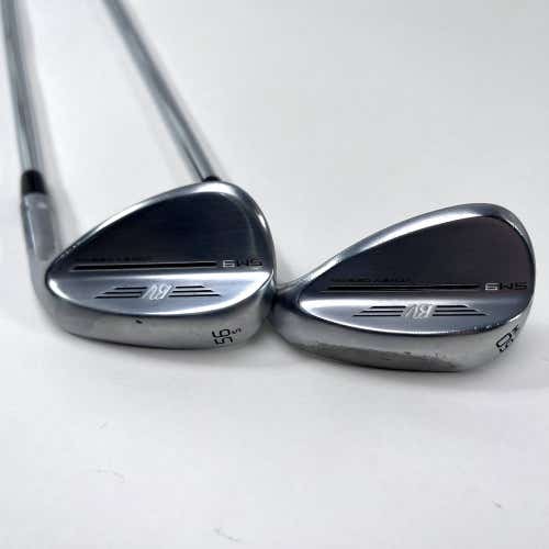 Titleist Vokey SM9 Tour Chrome Wedge Set 56* 10 | 60* 8 SM9 Wedge Steel Mens RH