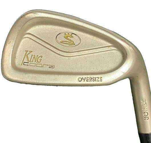 King Cobra Senior Oversize 4 Iron RH Men's Graphite 39" Nice Golf Pride CP2 Grip