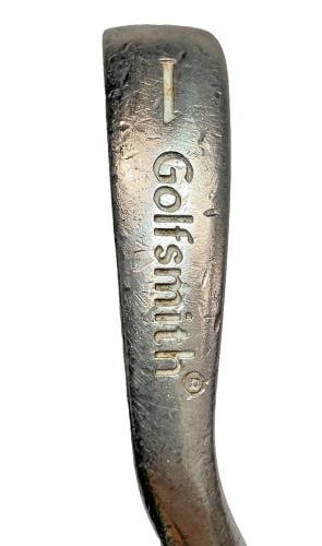 Golfsmith Tour Model IV Cambered Sole 1 Iron 16 Regular Steel 39.5" RH Wrap Grip