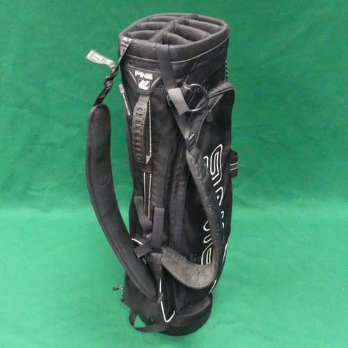 Ping Hoofer Lite Black/White 8-Way Golf Stand Bag (No Raincover)