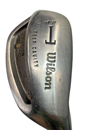 Wilson Levitator Deep Cavity Lob T Wedge 64* Stiff Steel 35" RH Nice Jumbo Grip
