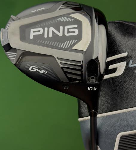 PING G425 MAX Driver 10.5* Graphite Alta CB 55 Regular R-Flex w/ Headcover NICE!