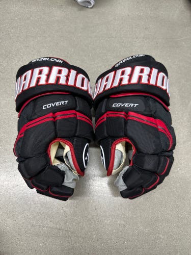 NHL Blackhawks Warrior Covert Pro Gloves 13" (New)