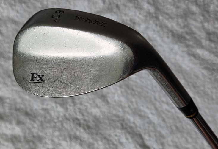 Ram FX 60° Wedge RH; Ram FX Steel Shaft