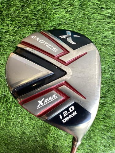 Tour Edge Exotics X Rail Draw Driver 12.0*  Graphite Design Ladies Graphite Shaf