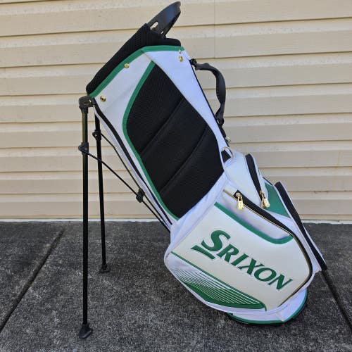 Srixon 2023 Limited Edition Spring Major Masters Stand Bag Green White 4 Way
