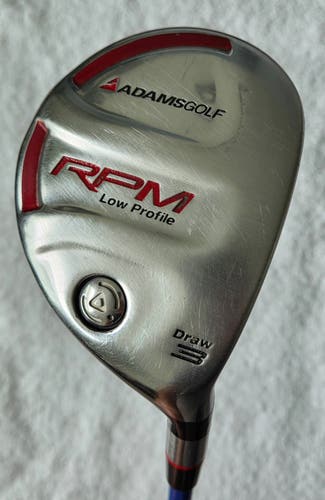 Adams RPM Low Profile Draw 3 Fairway Wood RH: Graphite Shaft