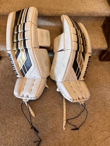 28" Vaughn Velocity VE8 Goalie Leg Pads (Used)