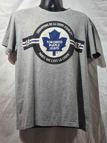 Toronto Maple Leafs 1967 Stanley Cup Champions Shirt Large L