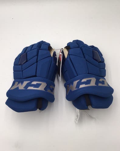 Toronto Maple Leafs Reverse Retro Pro Stock CCM HGTK Gloves 15” Team Issue (New)