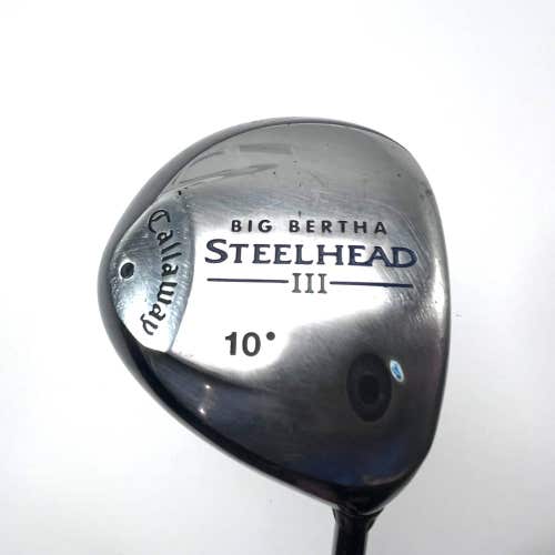 Callaway Steelhead III Driver 10* Regular Graphite Mens RH