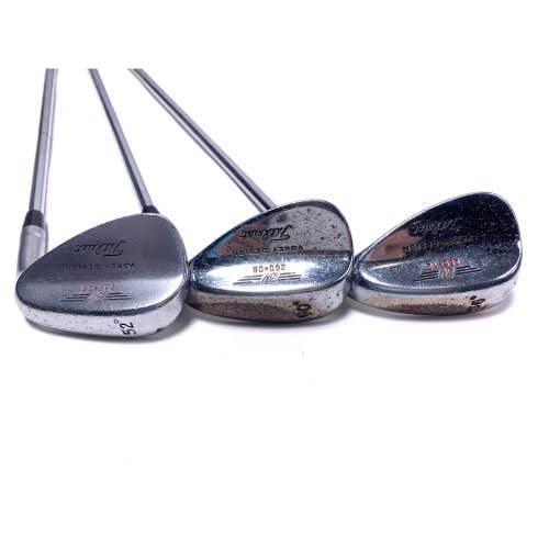 Titleist Vokey Chrome 200 Wedge Set 52* 8 | 56* 12 | 60* 8 TT DG Wedge RH
